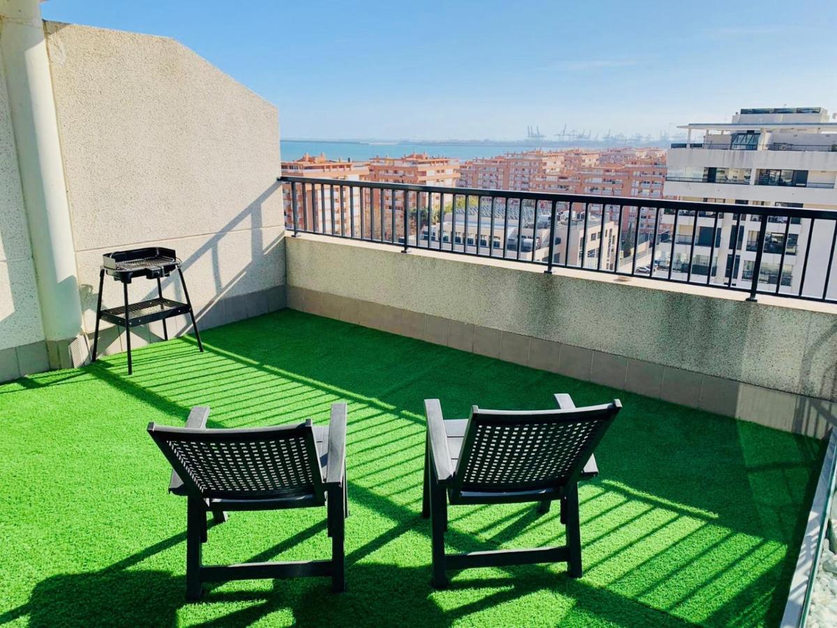 Non Stress Atico Duplex Con Vistas Al Mar Apartment Валенсия Екстериор снимка