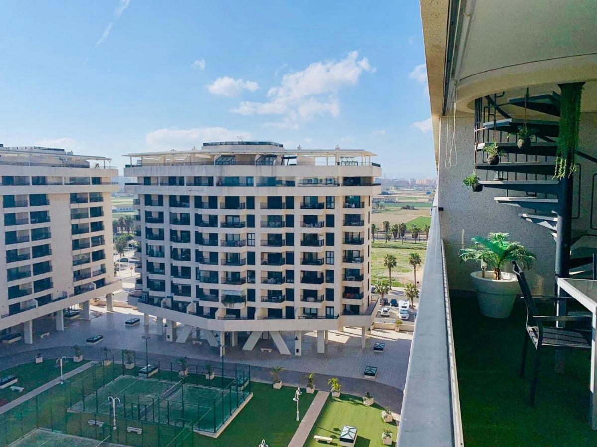 Non Stress Atico Duplex Con Vistas Al Mar Apartment Валенсия Екстериор снимка