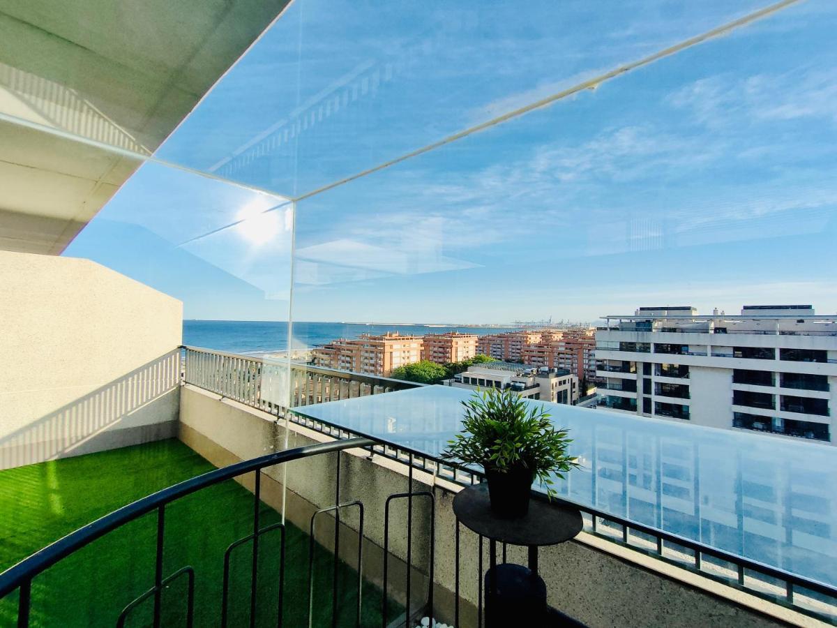 Non Stress Atico Duplex Con Vistas Al Mar Apartment Валенсия Екстериор снимка
